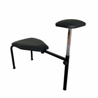 Pedicure Bench Chair Acetone-Resistant Nail Salon Chair Waterproof Adjustable Salon Stool
