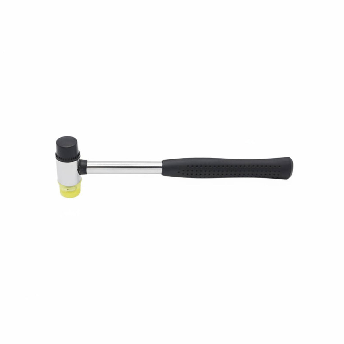 Soft Face Guitar Fret Hammer Non-Slip Handle Double Head Luthier Hammer Ergonomic Grip for DIY Hobbyists, Workshop, Home Studio, Music Shop