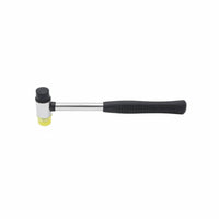 Soft Face Guitar Fret Hammer Non-Slip Handle Double Head Luthier Hammer Ergonomic Grip for DIY Hobbyists, Workshop, Home Studio, Music Shop