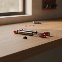 2 Pieces Telescopic Center Drive Shafts Easy to Install RC Crawler Drive Shafts Long-Lasting Heavy Duty