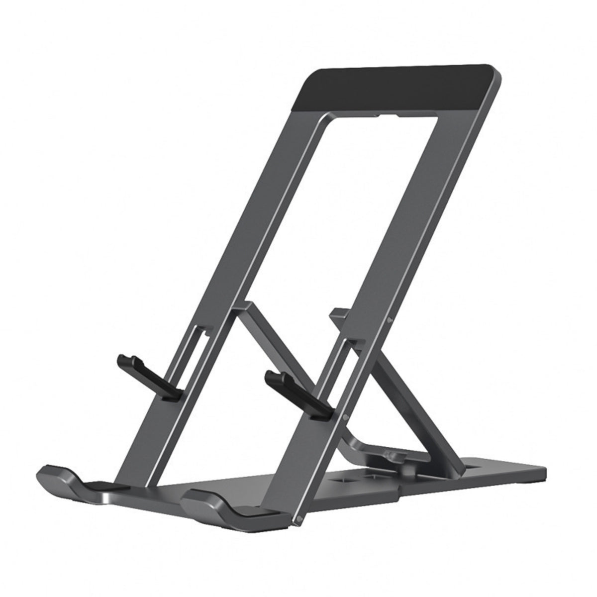 foldable Phone Stand Anti-Slip Aluminum Device Stand Scratch-Resistant Holder for Video Calls