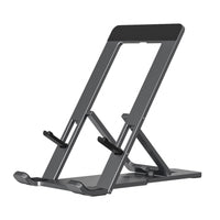 foldable Phone Stand Anti-Slip Aluminum Device Stand Scratch-Resistant Holder for Video Calls
