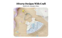 OB11 Doll Outfit Includes Accessories 1/8 BJD Clothes Set Multiple Designs Available BJD Doll Clothes Set for Hobbyists, Imaginative Play