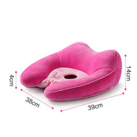 Buttocks Support Pillow Breathable Two Lobed Section Coccyx Cushion Ergonomic Design Chair Pad for Drivers