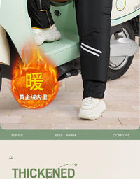 电动车护膝保暖骑车专用骑行冬季摩托车男女挡风加厚防寒防水护腿