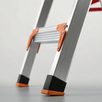 Aluminum Ladder versatileUse Foldable Ladder Heavy-Duty for Contractors, Electricians, Home Maintenance, Construction Sites, Outdoor Installation