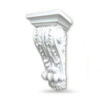 Ornate Corbel Bracket Carved PU Corbel Lightweight Decorative Corbels Ornamental for DIYers