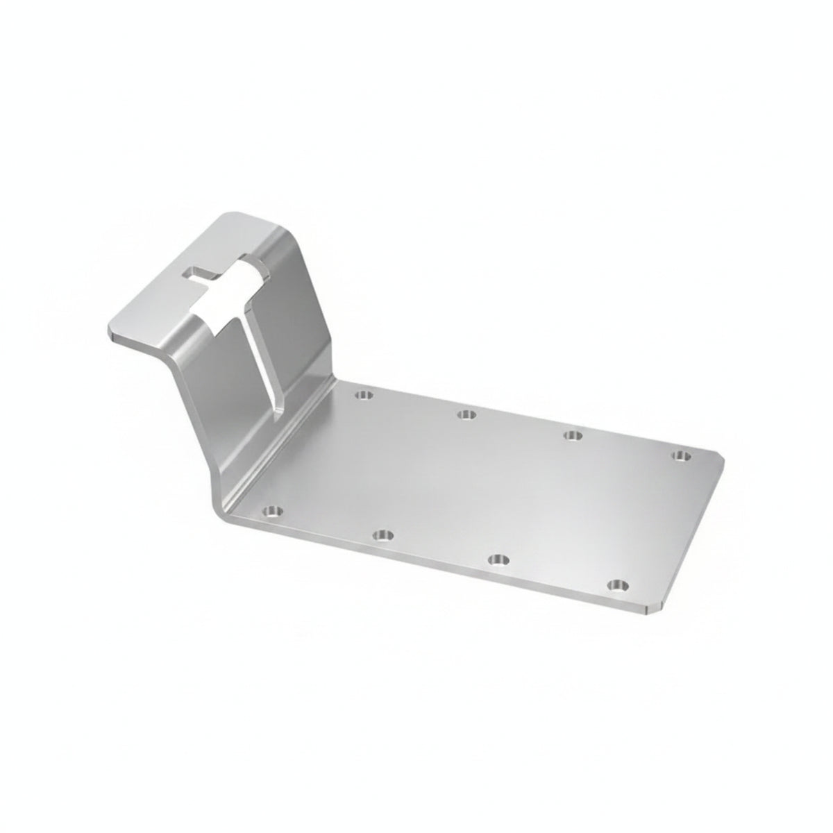 6 Pieces T-Shaped Mounting Bracket Easy Installation T-Post Mount Bracket Strong