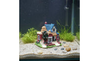 Multi-Purpose Decoration Micro Landscape Villa Detailed Design Resin Cottage Ornament Handmade for DIY Crafters, Terrarium, Potted Plants