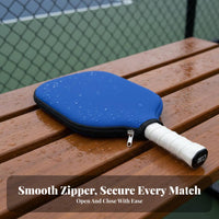Table Sport Paddle Case Waterproof Pickleball Paddle Cover Pickleball Racket Case Padded Protection Fastener Ed Racket