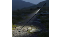 Aluminum Alloy Folding Trekking Pole Foldable LED Trekking Pole Adjustable Length LED Hiking Stick Lightweight for Trekkers, Hikers, Night Walking