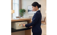 Security Steel Safe with Keypad Compact Digital Keypad Safe Electronic Small for Businesses