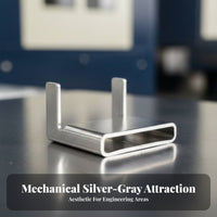 Stainless Steel Strapping Buckle L-Shaped Banding Fastener Pipe Insulation Buckle Long-Lasting Metal Strap Fastener