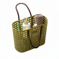 Portable Shower carrier Quick-Drying Handled Drainage Tote complimentary for Gym-Goers