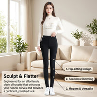 Leggings for Women UK with Extra Thick Fleece Lining for Winter Warmth, High Waist Tights with Pockets, Plus Size Gym Trousers
