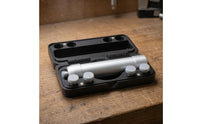 Aluminum Alloy Watch Crown Winding Tool Black Storage Case Handheld Crown Winder Silver USB-C Watch Winding Tool Compact