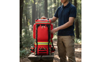 Backpack Waterproof Modular Response Backpack Large Capacity Detachable Emergency Pack for Firefighters