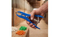 Stainless Steel Banding Pliers with Rubber Rings Four-Claw Castration Bander with Rings Heavy Duty Livestock Banding Tool for Farmers, Ranchers, Ranches