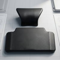 Motorcycle Backrest Assembly Comfortable Motorcycle Backrest with double Pads Low-Profile for Commuters