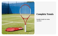 Lightweight Rebound Tennis Ball Coach Ultralight Aluminum Alloy Tennis Racket Easy to Use for Beginners, Children, Home, Backyard, Outdoor