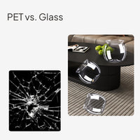 Transparent PET Desktop Fish Habitat, Sturdy Aquarium Tank