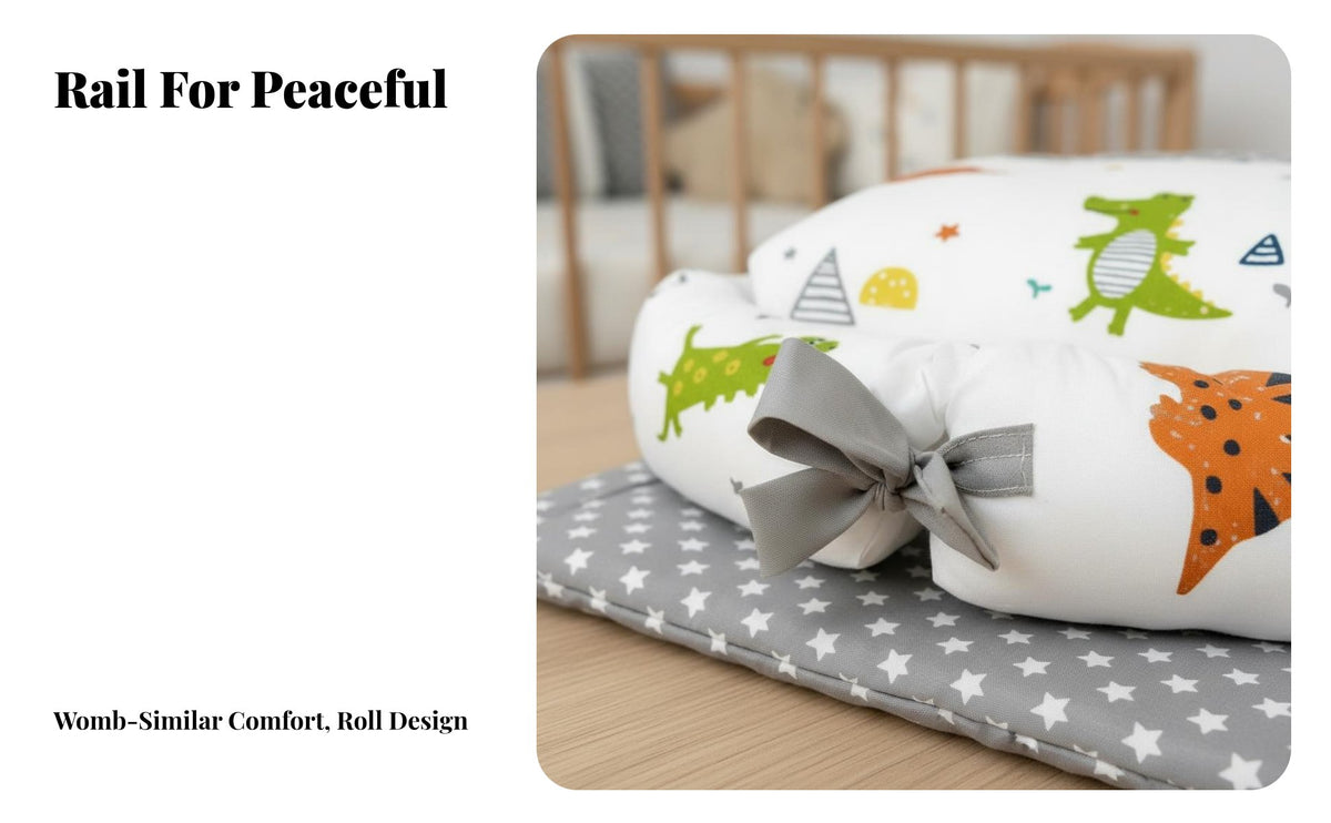 Travel Bedside Sleeper Bed Multi-Functional Foldable Newborn Nest Lightweight Foldable Newborn Lounger for Newborns, New Parents, Nursery, Bedroom