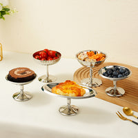 304 Stainless Steel Dessert Bowl with Stem