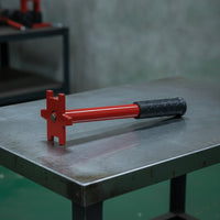 Handheld Oil Drum Wrench Heavy-Duty Bung Wrench Sturdy Barrel Opener Tool Easy to Use for Workshop, Garage