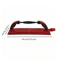 Versatile Sanding Board with Dust Extraction Rectangular Longboard Hand Sanding Block Ergonomic Hand Sander with Handle Lightweight for Woodworkers