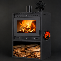wood-burning stove