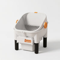 Self-Cleaning Electric Cat Litter Box Smart Automatic Litter Box Sterilizing Pet Supply Compact for Cats, Home, Apartment