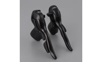 Combined Gear Brake Levers Aluminum Bike Chassis Shifter Brake Lever Combo Textured Grip