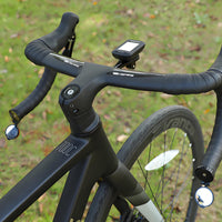 Crystal Clear Cycle Handlebar Mirror Shatter Resistant Acrylic Cycle Mirror for Commuting