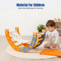 Children's Interactive Indoor Climbing Frame, Slide, Hanging Bed, Home Playground, Toddler Play Toy