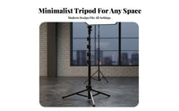 Adjustable Broadcast Stream Stand Lightweight Extendable Ph Single Tripod Selfie Stick Tripod Multi-Functional Mobile Accessory