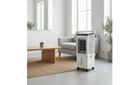Mobile Portable Evaporative Air Cooler Compact Appliance for Living Room