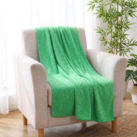 32-ply Microfibre Cloth and Cleaning Cloths, Large Microfibre Towel Car Drying, 35x75cm High Absorbency for Hair Salon and Multi-Purpose Use
