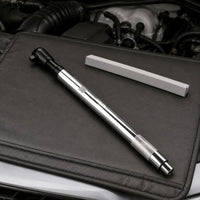 Pneumatic Ratchet Wrench Black Head 1/2-Inch Drive Ratchet Wrench Silver-Toned Power Tool Tool