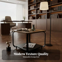 Minimalist design Sofa and Coffee Table Set Modern Design Sectional Sofa with Armchair Business Grade Office Furniture space-saving for Clients, Guests, Adults, Reception Area, Waiting Room, Lobby