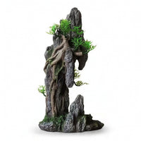 Aquarium Mountain with Plants Safe Mountain Cave Decoration Freshwater