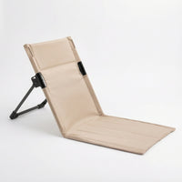 Foldable Beach Mat with Backrest Adjustable Foldable Lounge Chair Folding Lounge Chair Long-Lasting Furniture Versatile
