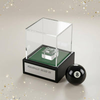 Luxury Base Acrylic Billiard Ball Case Sturdy Billiard Ball Display Cube Built in Represent Collectors