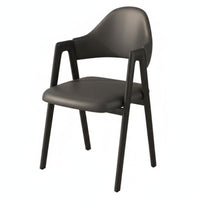 Modern Design Angular-Frame Armchair Comfortable Cushion Dining Chair Ergonomic Design Household Furniture Easy to Clean for Cafe Owners, Interior Designers, Restaurant, Home Office, Living Room, Reading Nook
