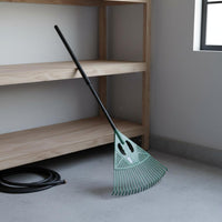 2-in-1 Leaf Rake and Grabber Lightweight Leaf Collector Tool Lawn Care Equipment for Homeowners, Gardeners, Garden, Yard