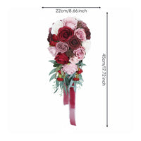 Romantic European Design Wedding Floral Arrangement Elegant Design Artificial Blossom Floral Arrangement Realistic Look for Brides