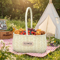 Hand-Woven Paper Rope Basket Handmade Paper Rope Basket Versatile for Interior Decorators, DIY Enthusiasts, Living Room, Entryway, Weddings