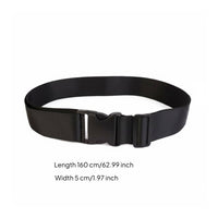 Quick Release Buckle Patient Anti-Slip Belt Adjustable Length Wheelchair Safety Belt Sturdy and Long-Lasting Wheelchair Positioning Strap for Patients