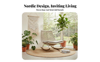 Sturdy Frame Woven Rocking Chair Erand movenomic Design Outdoor Furniture Weather Resistant Patio Armchair for older adults, Homeowners, Readers, Balcony, Garden, spineyard, Sunroom