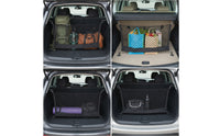 Double-Layer Cargo Net Universal Car Cargo Net Car Trunk Organizer with Mesh Flexible Heavy-Duty for Travelers, Road Trips
