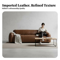 Overstuffed Sectional Sofa Italian Inspired Living Room Furniture Stylish Design Couch for Homeowners, Families, Lounging, Movie evenings, Showroom